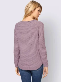 Linea Tesini Pulls<Pull encolure ronde tricot doux