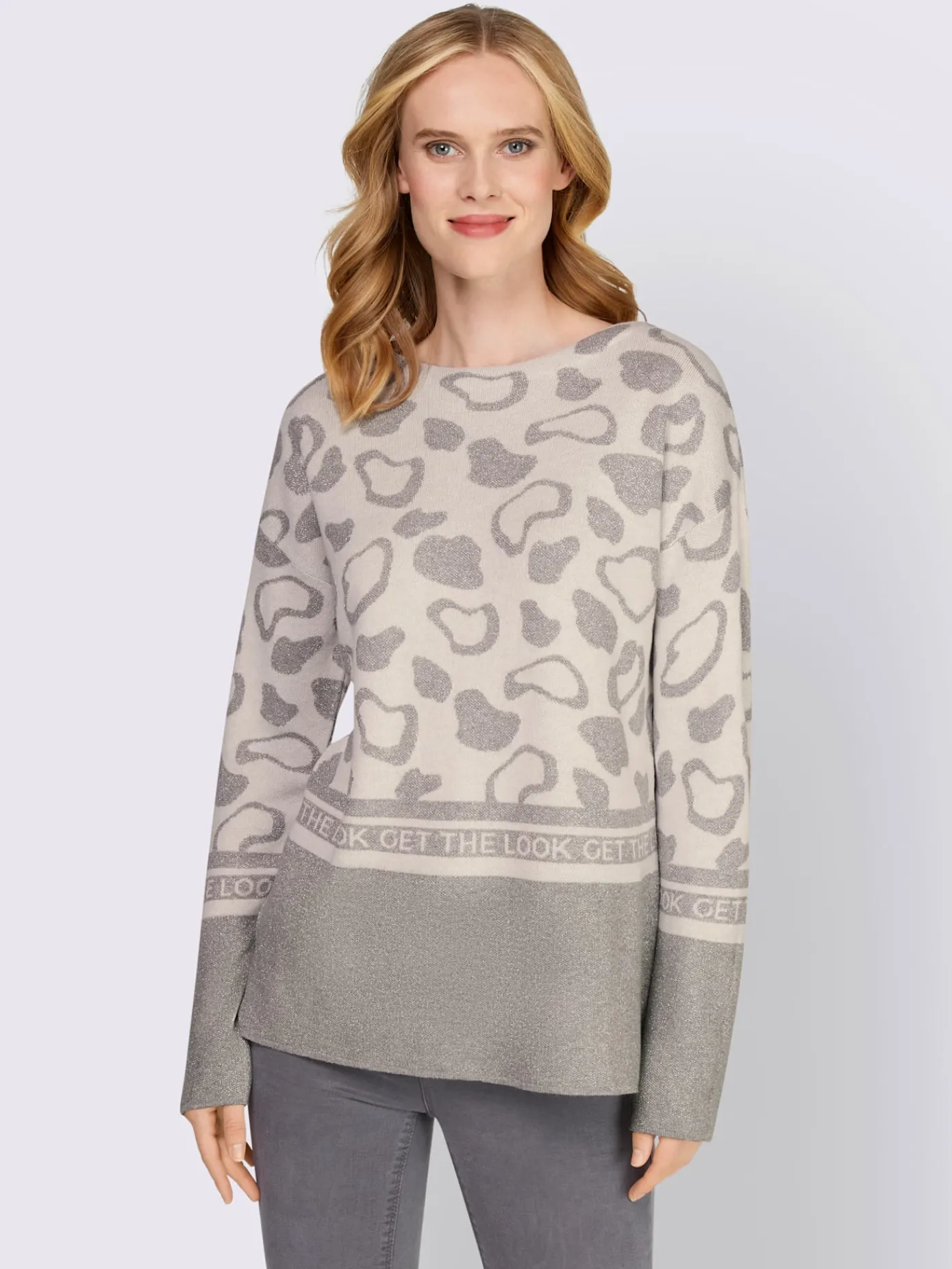 Rick Cardona Pulls<Pull jacquard fils métallisés