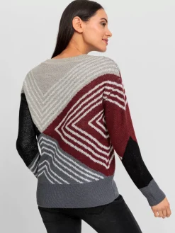 Rick Cardona Pulls<Pull jacquard motif jacquard original