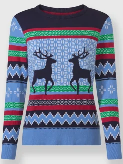 Collection L Pulls<Pull jacquard pur coton