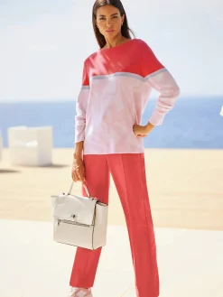 Rick Cardona Pulls<Pull jacquard superbe motif jacquard