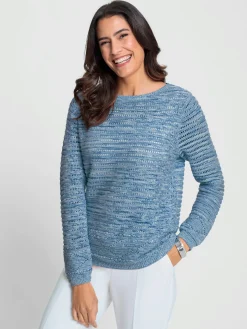 Pulls<Pull motif ajouré intégral