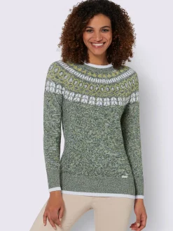 Collection L Pulls<Pull norvégien pur coton