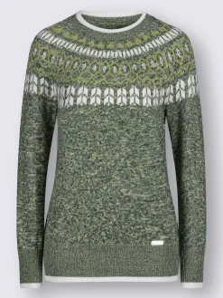 Collection L Pulls<Pull norvégien pur coton