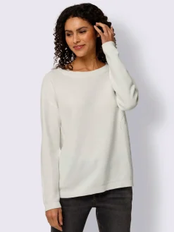 Mandarin Pulls<Pull pur coton