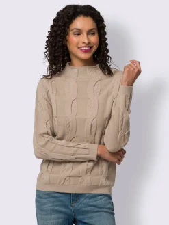 Linea Tesini Pulls<Pull superbe motif torsadé