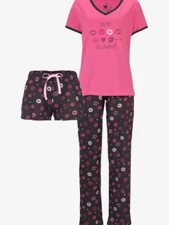 Vivance Dreams Pyjamas<Pyjama 3 pièces : t-shirt, pantalon, short