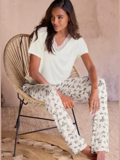 Vivance Dreams Pyjamas<Pyjama avec joli imprimé floral