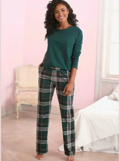 Vivance Dreams Pyjamas<Pyjama avec large ceinture élastique effet smocké
