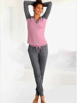 Buffalo Pyjamas<Pyjama avec manches raglan