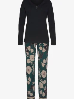 s.Oliver Pyjamas<Pyjama avec pantalon imprimé tendance