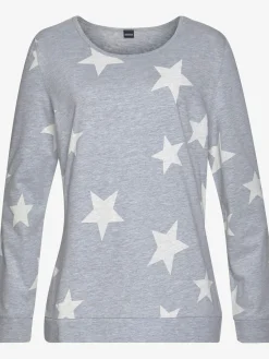 Arizona Pyjamas<Pyjama chiné sport décontracté en lot de 2