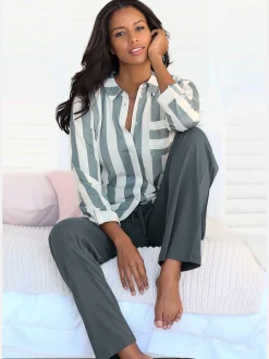 Vivance Dreams Pyjamas<Pyjama classique avec col chemise