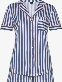 H.I.S Pyjamas<Pyjama court à belles rayures