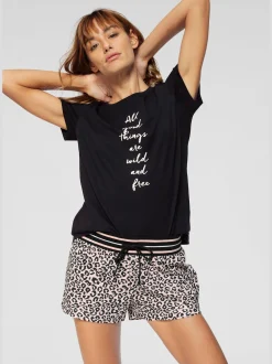 s.Oliver Pyjamas<Pyjama court à encolure ronde