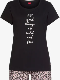 s.Oliver Pyjamas<Pyjama court à encolure ronde