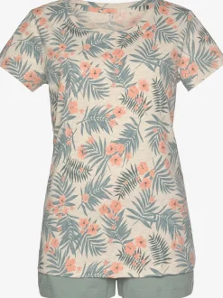 LASCANA Pyjamas<Pyjama court à motif tropical