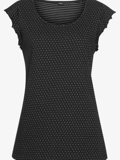 Vivance Dreams Pyjamas<Pyjama court au design noir et blanc