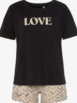 Vivance Dreams Pyjamas<Pyjama court au superbe motif sergé chevron