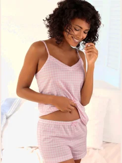 Vivance Dreams Pyjamas<Pyjama court avec rayures discrètes