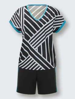 wäschepur Pyjamas<Pyjama court jersey fin