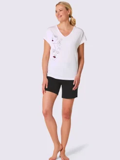 wäschepur Pyjamas<Pyjama court jersey fin