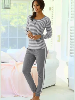 s.Oliver Pyjamas<Pyjama imprimé, manches et jambes longues