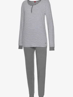 s.Oliver Pyjamas<Pyjama imprimé, manches et jambes longues