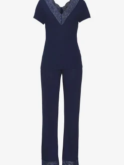 LASCANA Pyjamas<Pyjama séduisant avec empiècement en dentelle