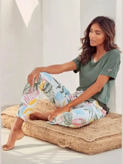 Vivance Dreams Pyjamas<Pyjama avec motif tropical