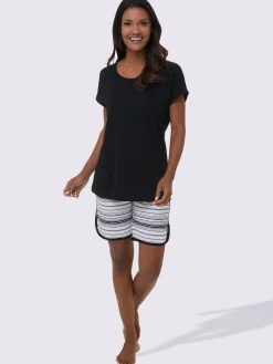 wäschepur Pyjamas<Pyjamas courts jersey fin