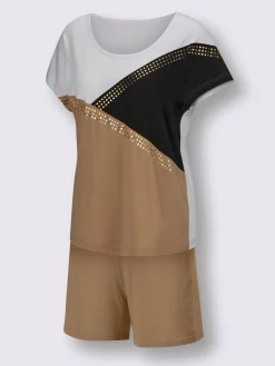 wäschepur Pyjamas<Pyjamas courts jersey fin