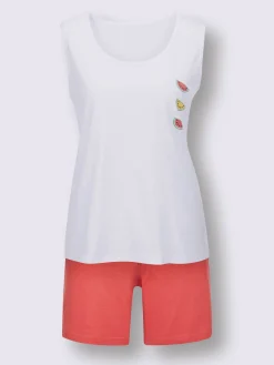 wäschepur Pyjamas<Pyjamas courts jersey fin