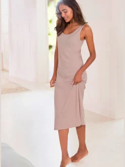 Vivance Dreams Robes<Robe à bretelles robe en tricot côtelé