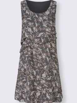 Alessa W. Tenues De Cérémonie|Robes<Robe à motif floral et effet superposé affinant