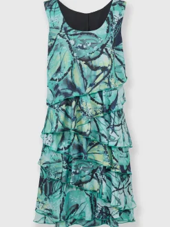 Fair Lady Robes<Robe à volants qualité tissée