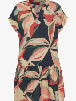 s.Oliver Robes<Robe chemisier col v à bordure