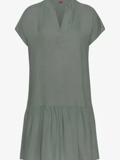 s.Oliver Robes<Robe chemisier courte à encolure en v