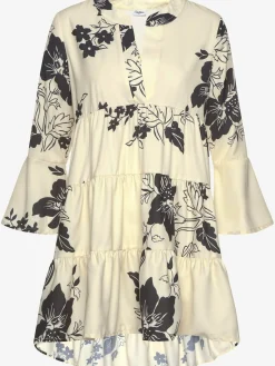 LASCANA Robes<Robe chemisier robe tunique décontractée à col v