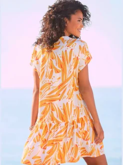 s.Oliver Robes<Robe chemisier robe tunique à encolure en v