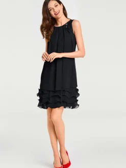 Ashley Brooke Tenues De Cérémonie|Robes<Robe de cocktail qualité crêpe légère et fluide