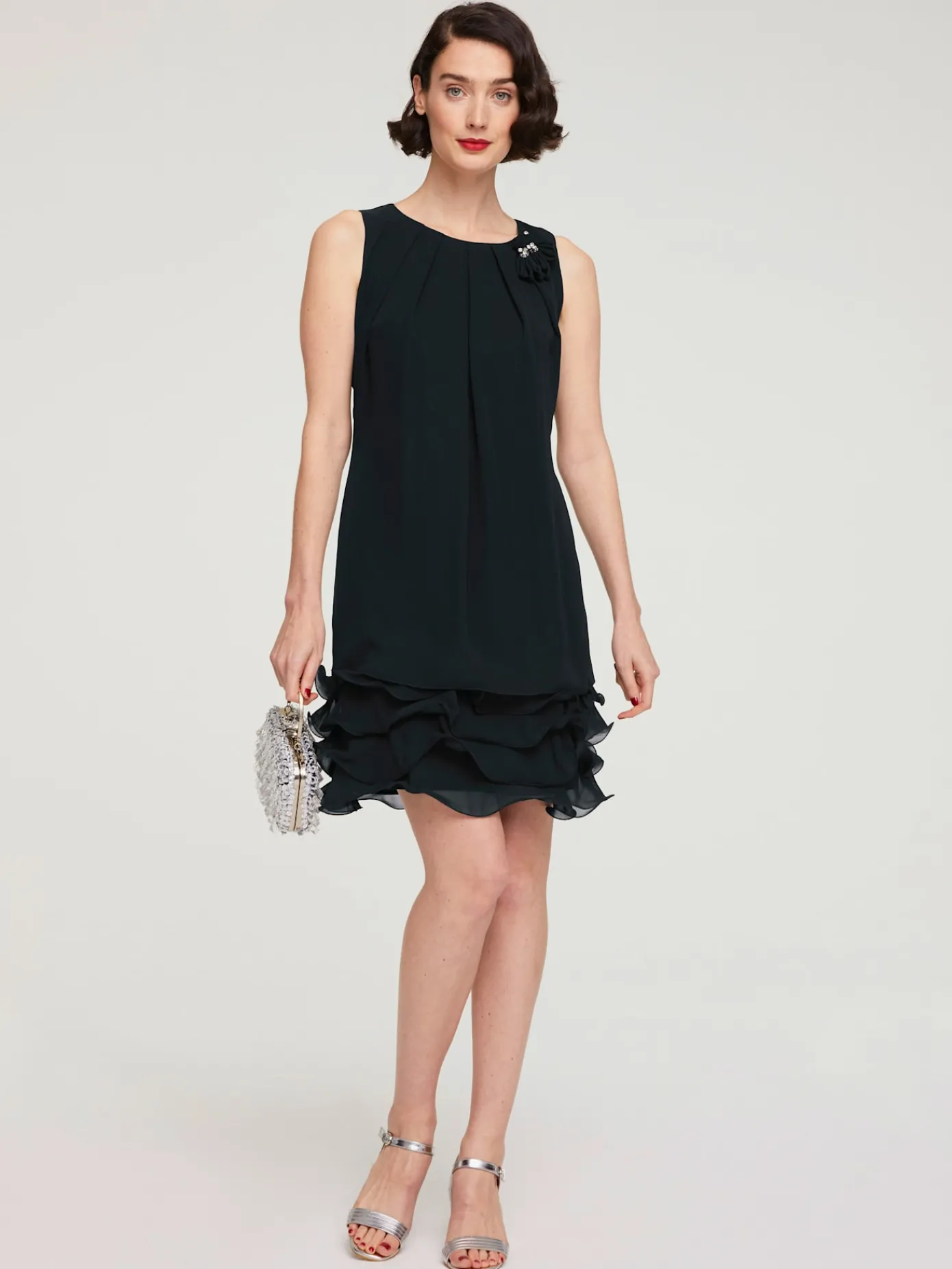 Ashley Brooke Tenues De Cérémonie|Robes<Robe de cocktail qualité crêpe légère et fluide