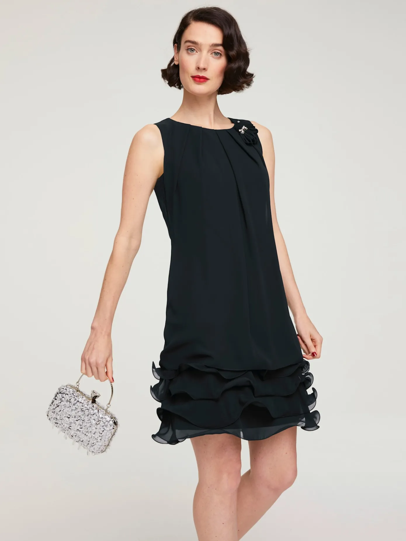 Ashley Brooke Tenues De Cérémonie|Robes<Robe de cocktail qualité crêpe légère et fluide