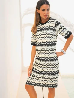 Rick Cardona Robes<Robe de loisirs imprimé à motif tendance