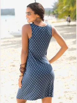 Beachtime Mode De Plage|Robes<Robe de plage imprimé graphique