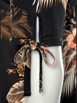 Beachtime Mode De Plage|Robes<Robe de plage robe d'été dénudée avec imprimé