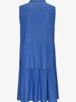 Vivance Robes<Robe d'été col chemisier tendance