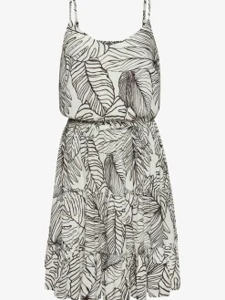 s.Oliver Robes<Robe d'été encolure en v dégagée