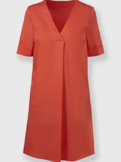 Rick Cardona Robes<Robe d'été manches à revers fixe