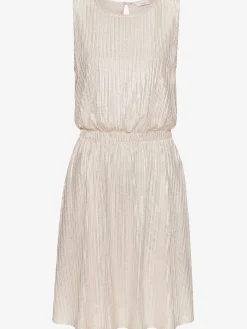 LASCANA Robes<Robe d'été matière avec fils brillants couleur or